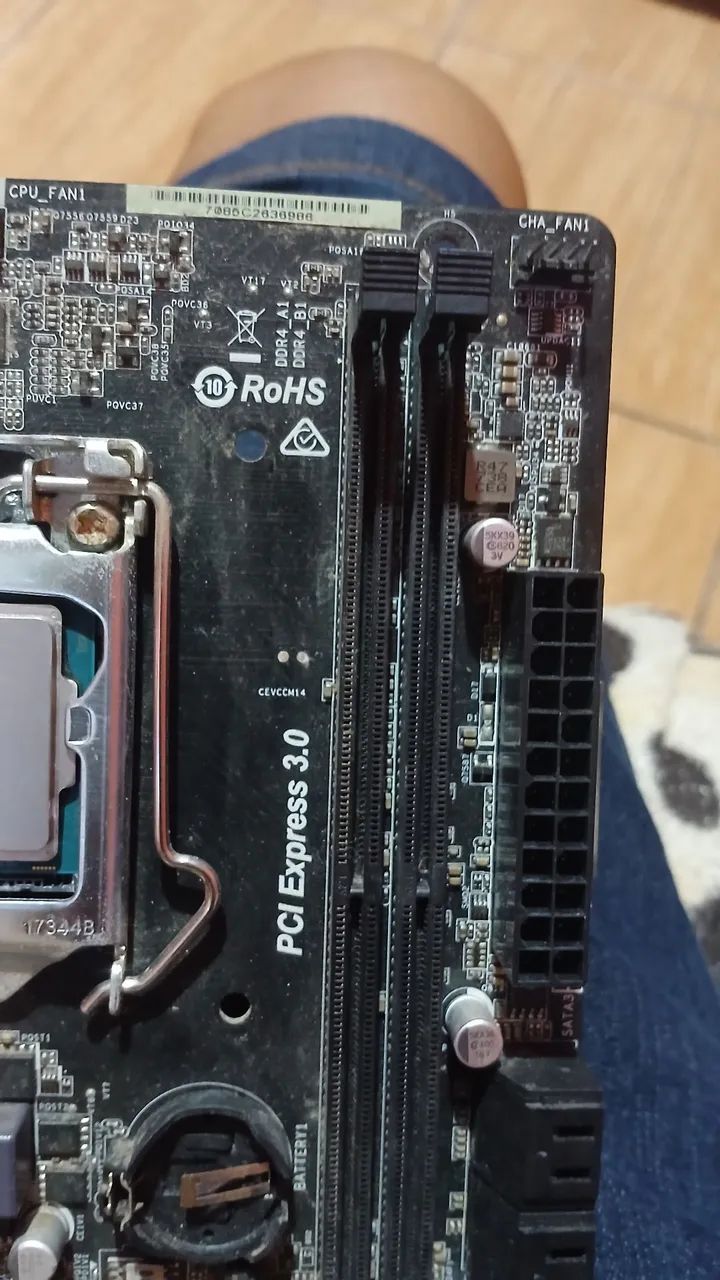 Placa mae h110m-hdv processador i3-6100 - Foto 3