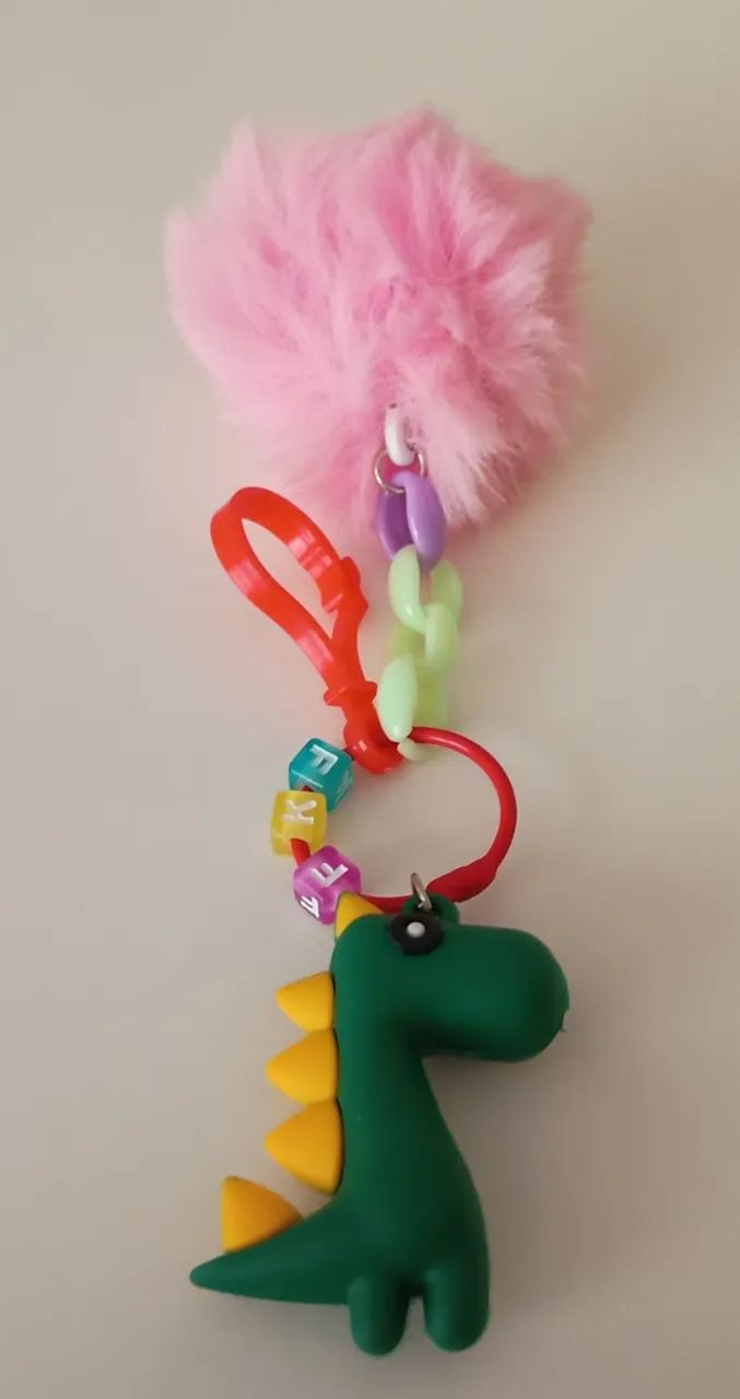 Chaveiro - Dinossauro Verde - Foto 5