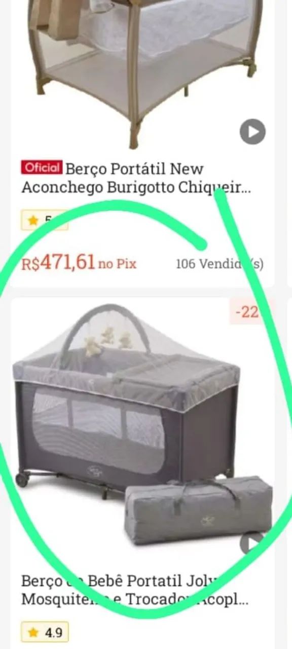 Quardo roupa e  berço cercadinho  - Foto 3