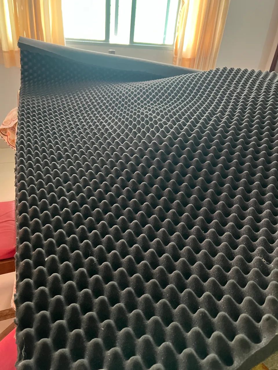 Espuma acústica cinza escuro boa qualidade  - Foto 2
