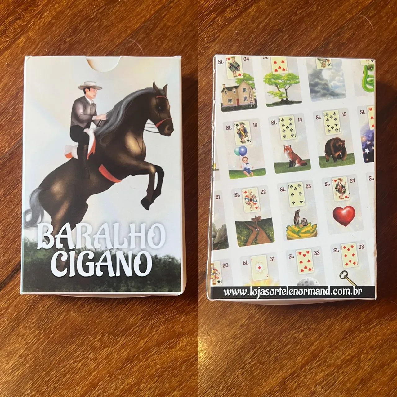 Kit 3 baralhos ciganos Sorte Lenormand - Foto 4