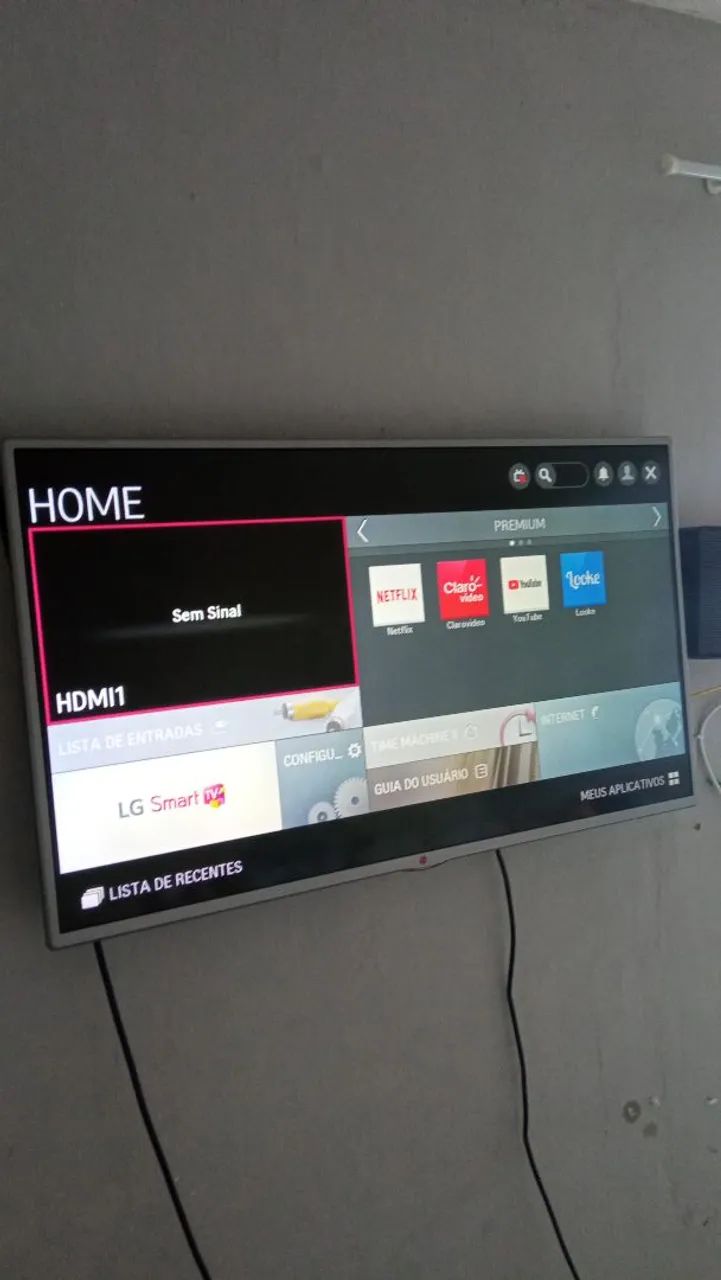 Smart TV da LG 43 polegadas 