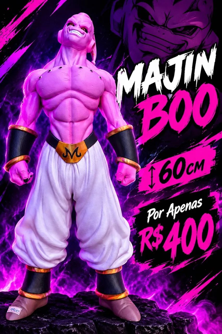 BONECO MAJIN BOO 60cm