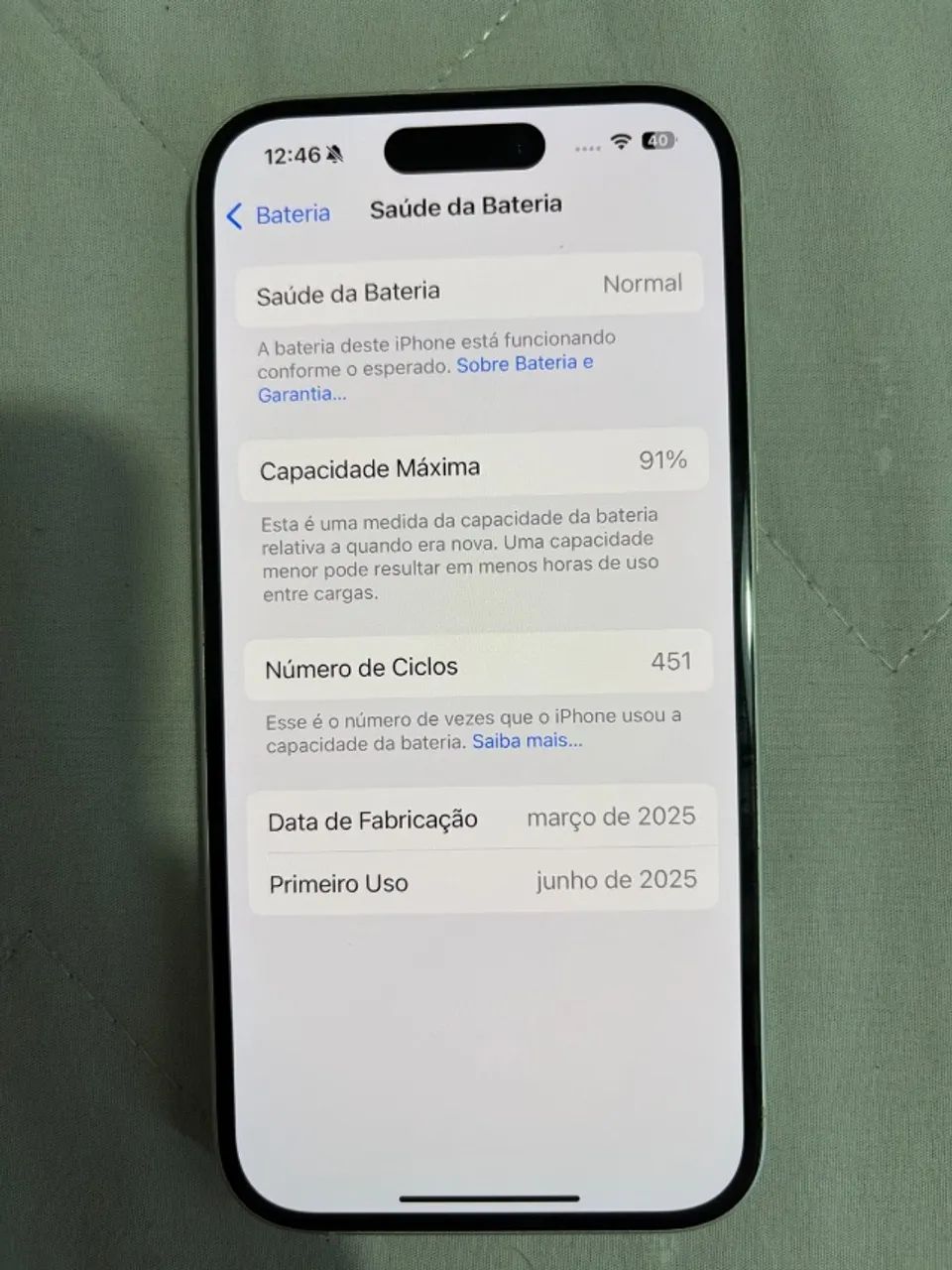 iphone 16 (128gb) com caixa - Foto 3