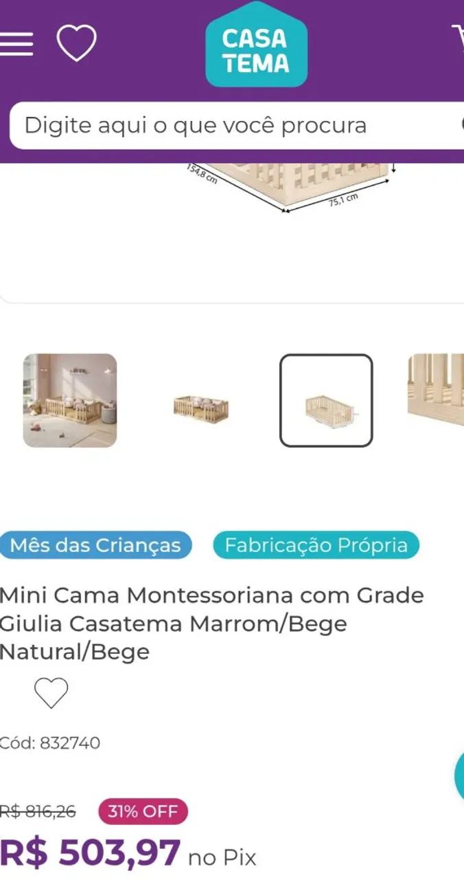 Cama montessoriana  - Foto 3