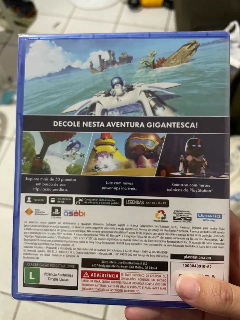 Vendo jogo astrobot lacrado ps5 - Foto 2