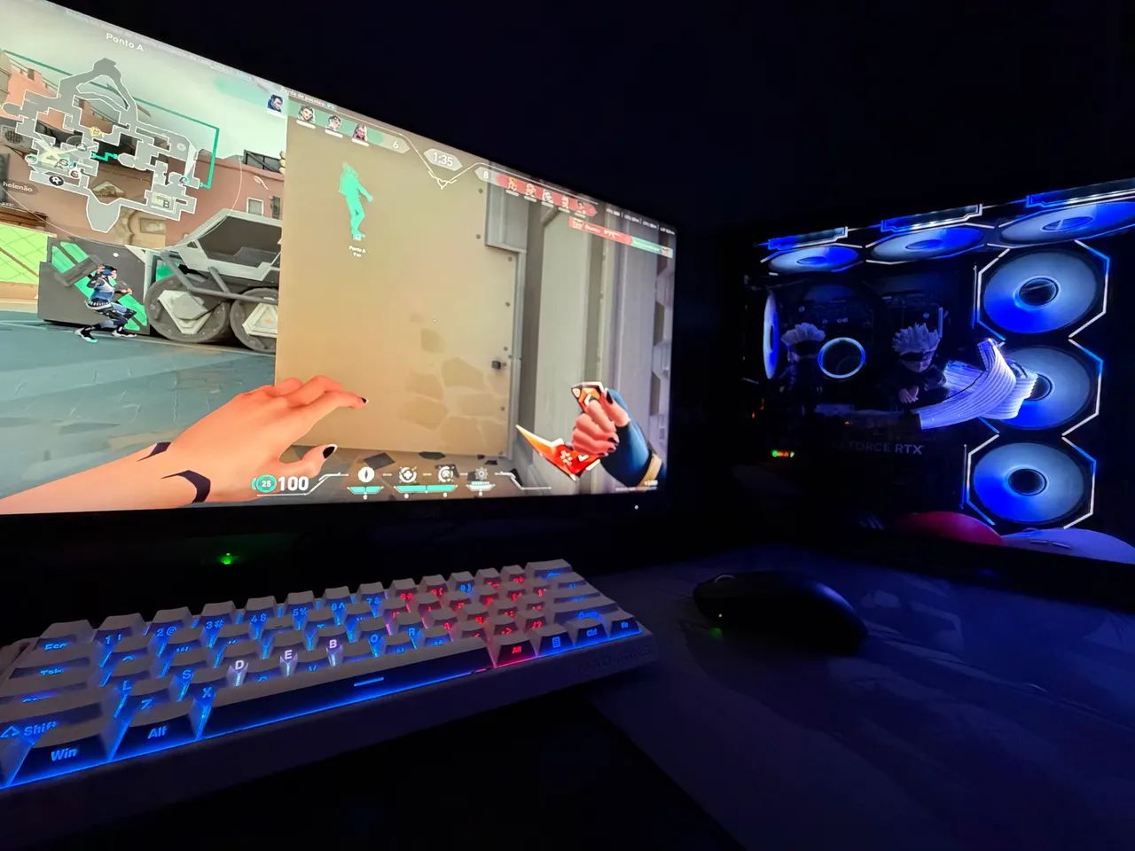 PC Gamer Ryzen 7 5700X3D + RTX 4060 Ti - Foto 2