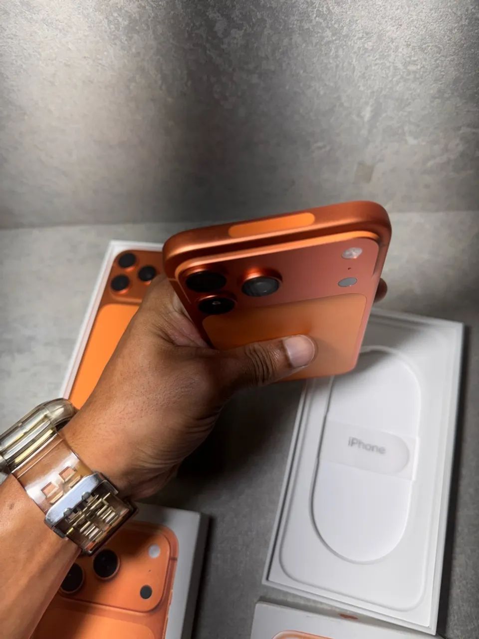 iPHONE 17 PRO MAX 256GB LARANJA - Foto 5