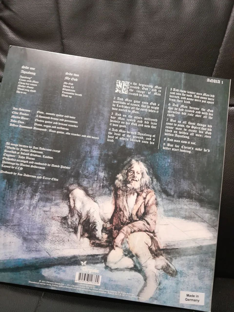 LP Jethro Tull - Aqualung - Importado Gatefold 180g com libreto - Impecável NM - Foto 2