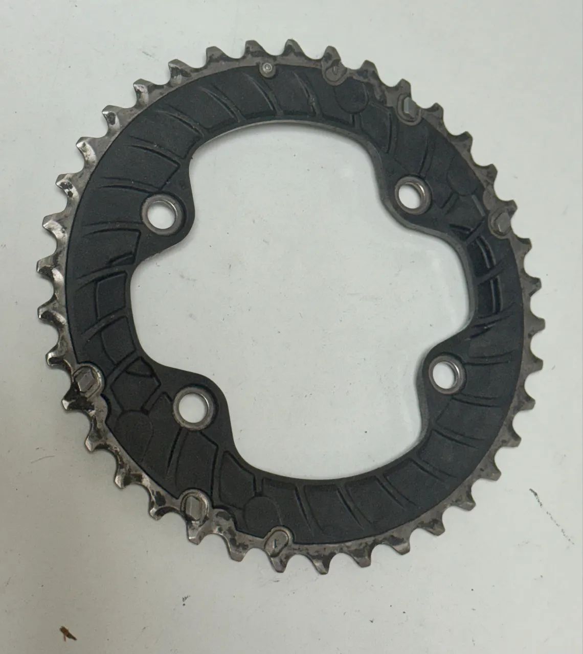 Coroa Shimano Deore XT M8000 38 dentes - Foto 2