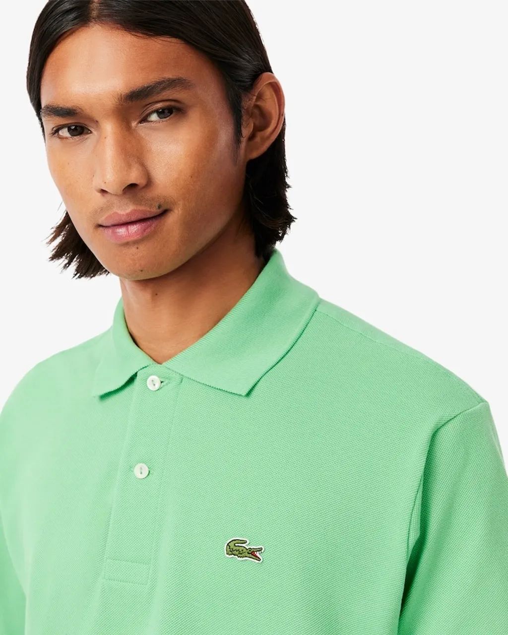 Camisa Polo Lacoste Slim Fit - Tamanho 6 - Foto 3