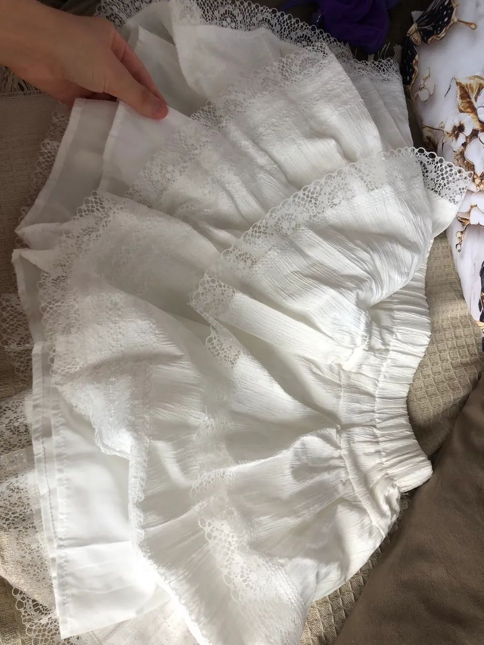 Saia  branca  - Foto 4