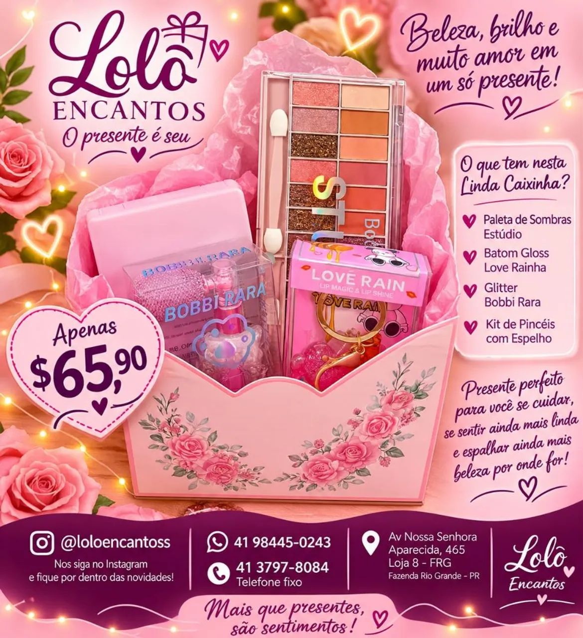Kit maquiagem 