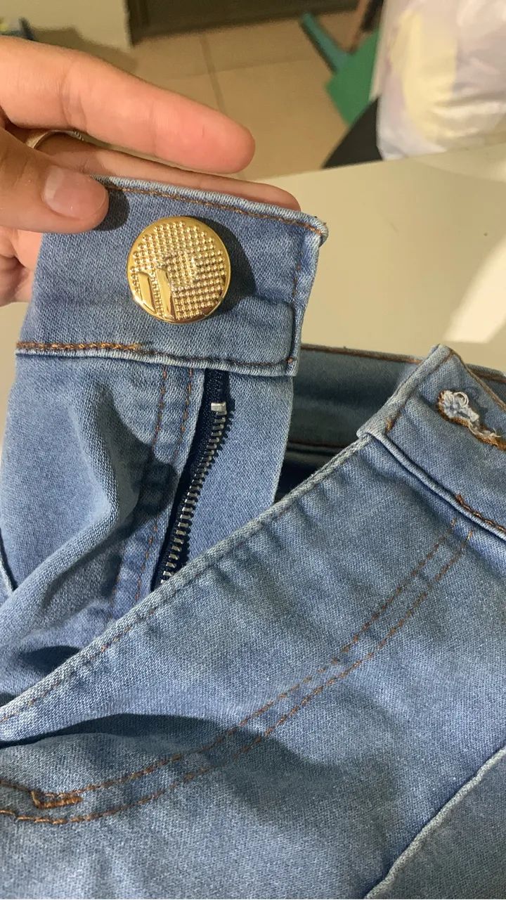 Calça jeans azul  - Foto 2