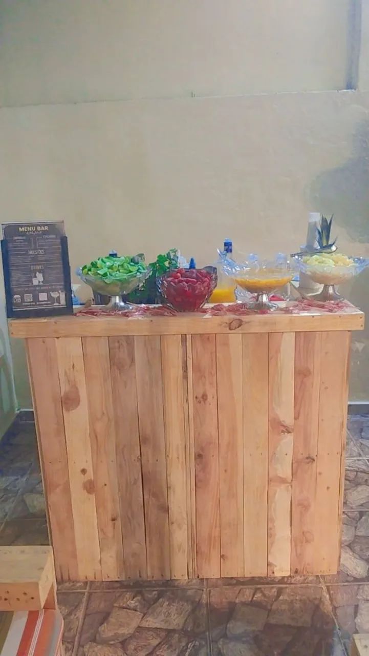 Bar de Pallet Desmontável  - Foto 2
