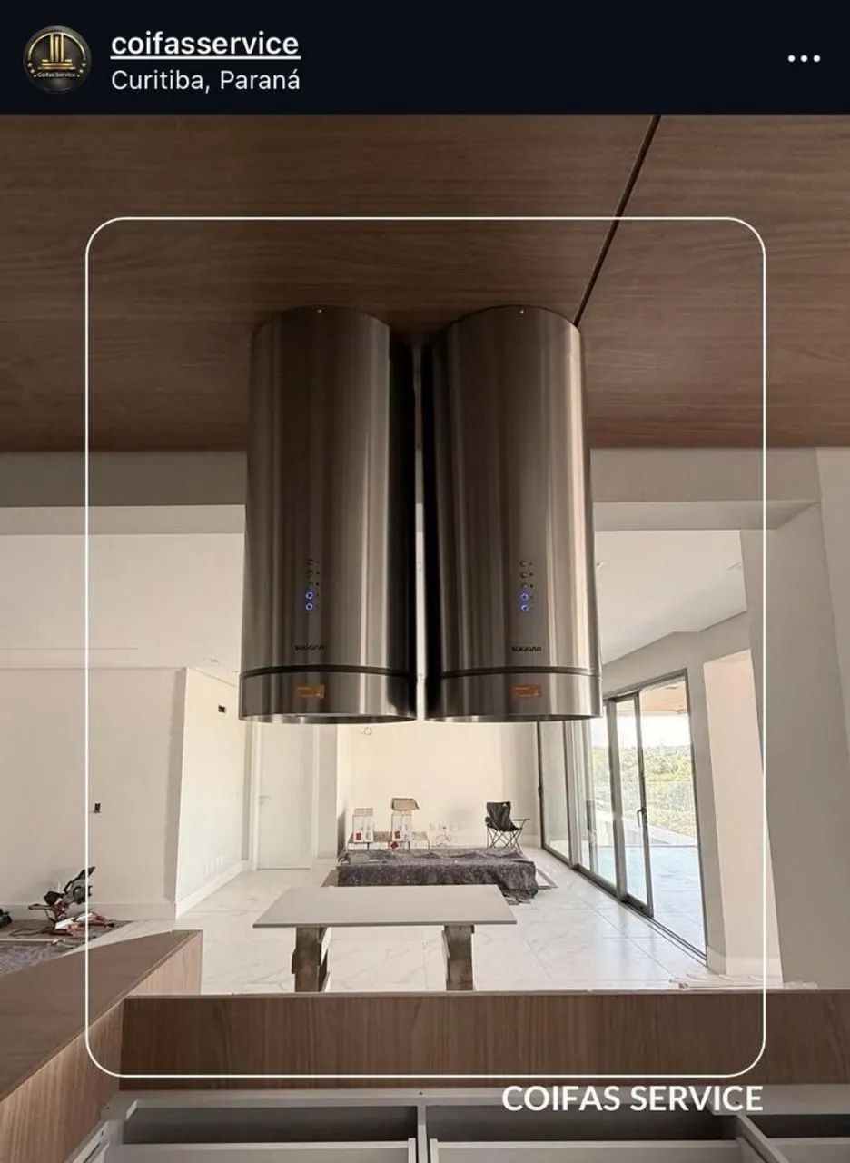 Instalação de coifa residencial coifa ilha e coifa de parede - Foto 4