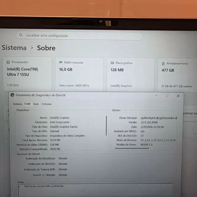 Notebook HP ProBook Ultra 7 155U - 8Gb Ram - 512Gb SSD - Foto 6