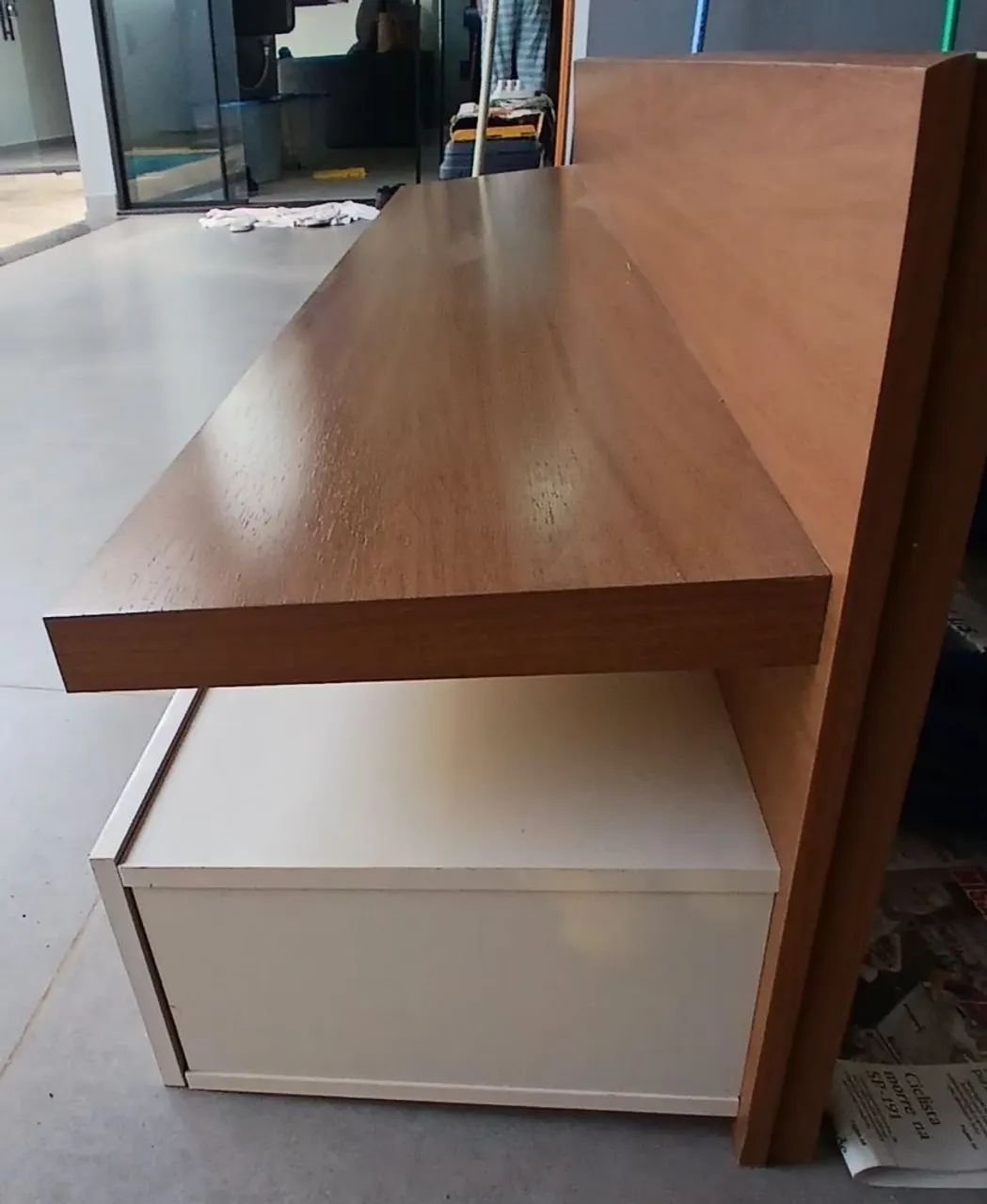 Parte de baixo de painel , com dois compartimentos  - Foto 4