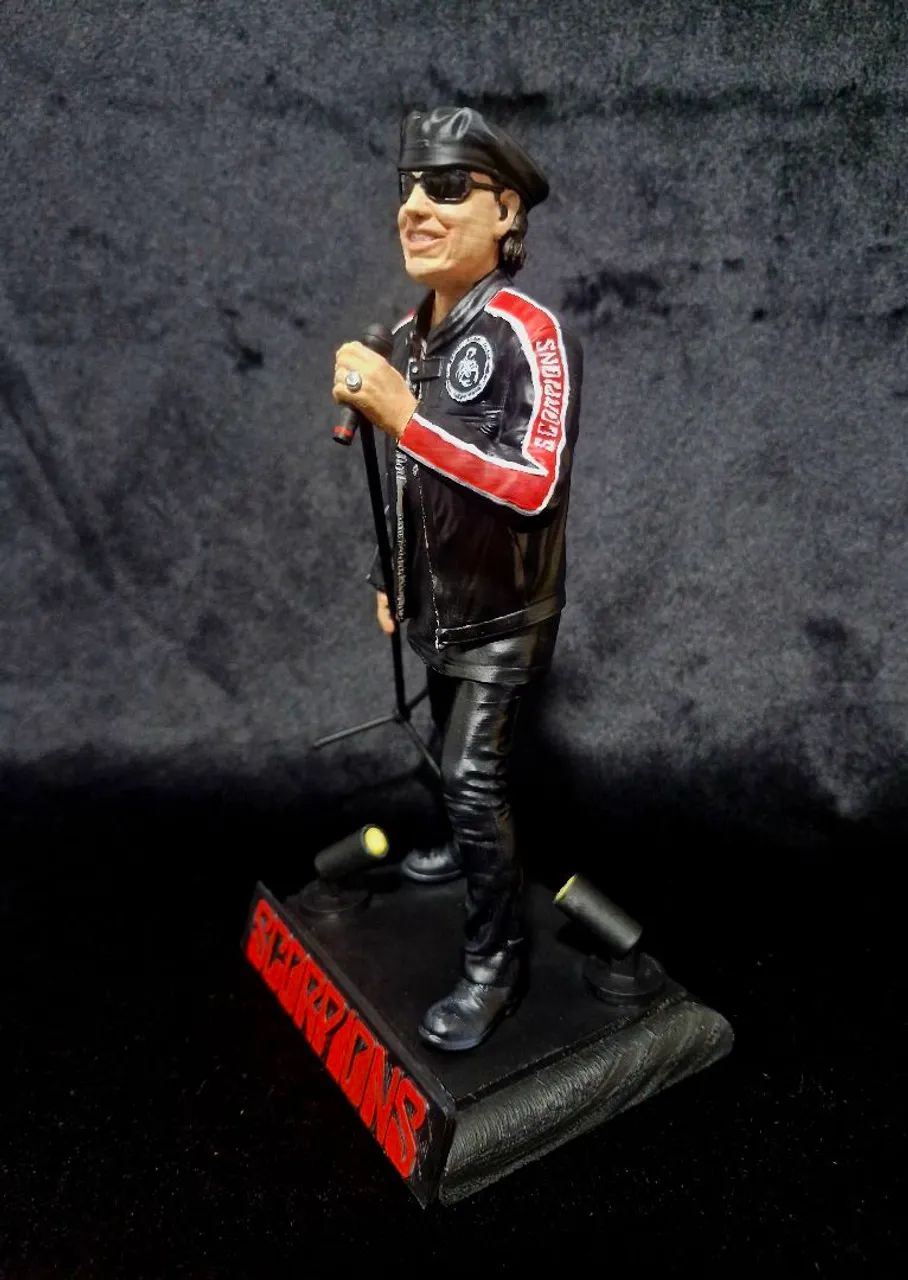 3D FIGURE KLAUS MEINE - SCORPIONS  - Foto 3