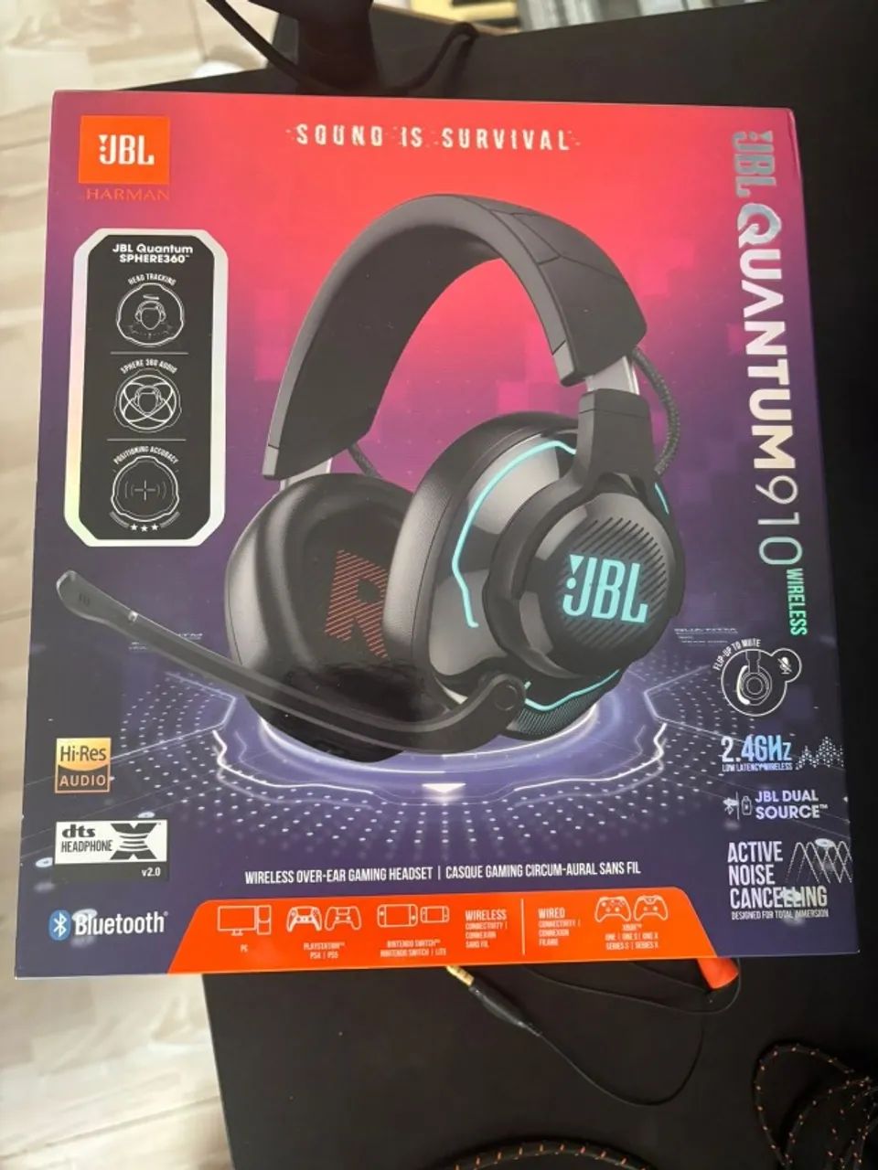 Headset Wireless JBL Quantum 910 - Foto 5