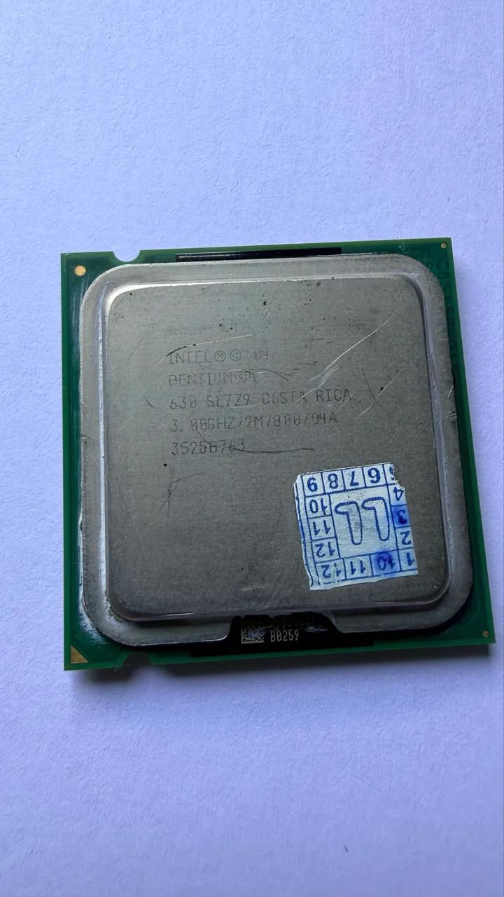 Lote 4 Processador Pentium 4 Celeron D - Foto 2