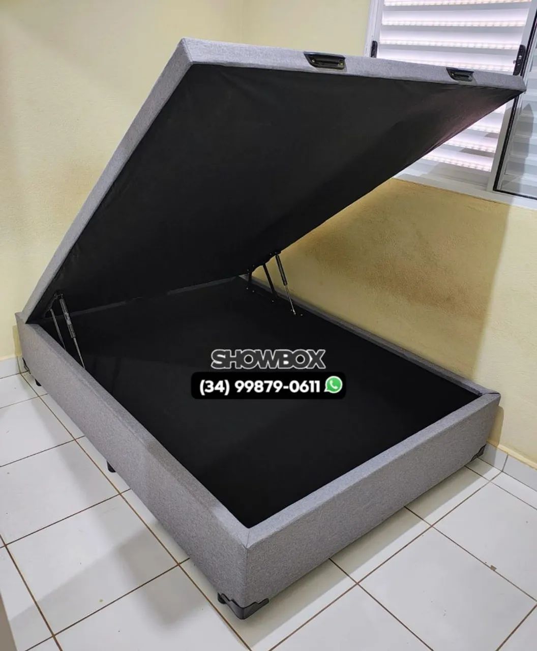 Box Baú Casal Blindado Novo com Entrega Grátis 