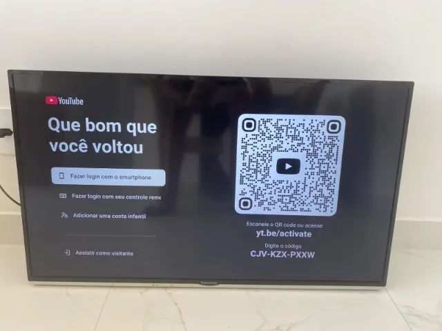 Panasonic 40" Smart LED usada em bom estado - Foto 4