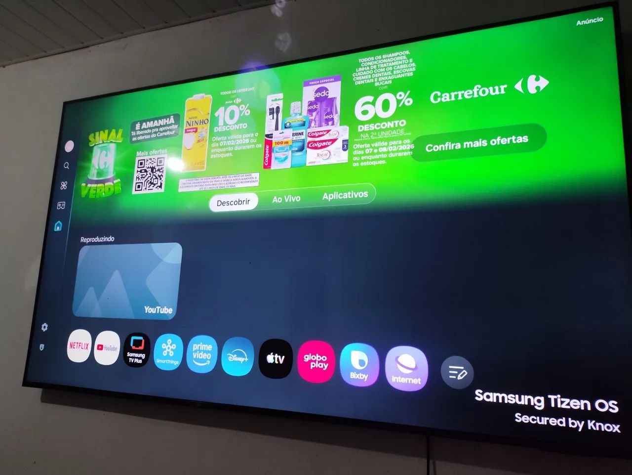 Tv 75 polegadas Samsung 