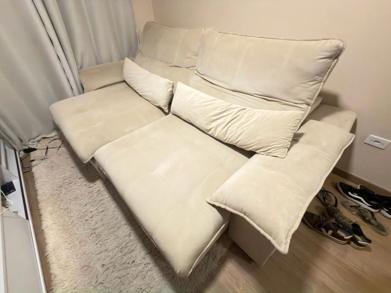 SOFÁ RETRÁTIL MEDIDA DE 2.40 - Foto 3