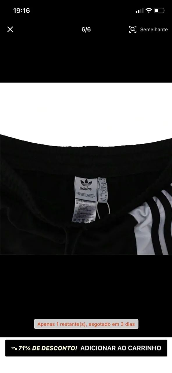  calça Adidas feminina original  - Foto 3