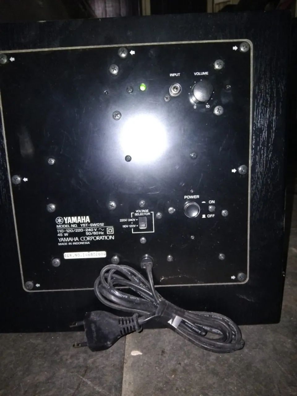 Subwoofer Yamaha YST sw012 - Foto 2