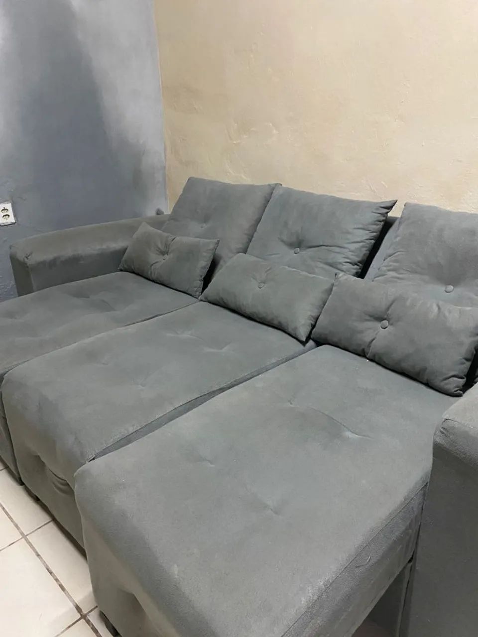 Vendo sofá retrátil em perfeito estado! - Foto 5
