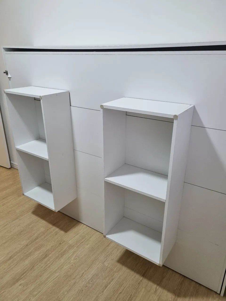 Cama de casal retrátil com prateleiras - Foto 3