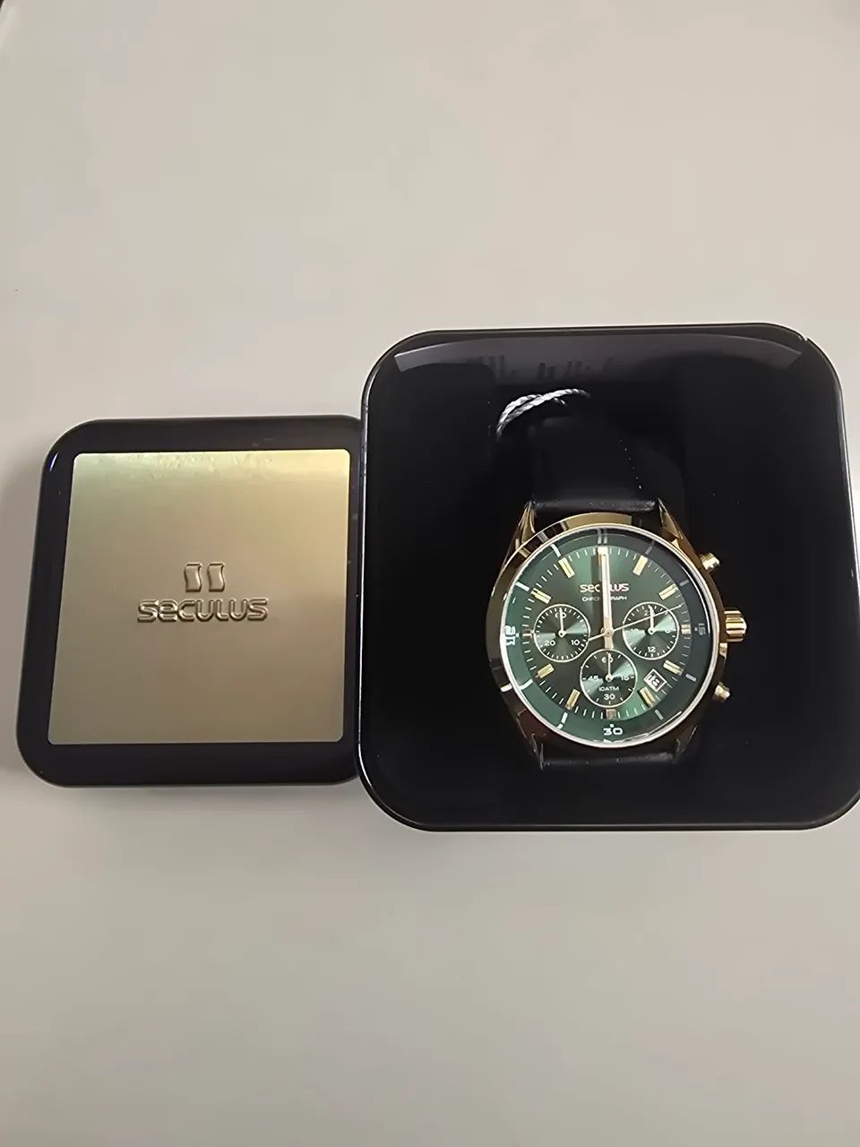 Relogio Seculus Verde.