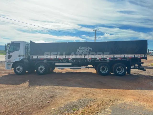 FORD CARGO 2422 2012 BITRUCK GRANELEIRO PNEUS NOVOS - Foto 6