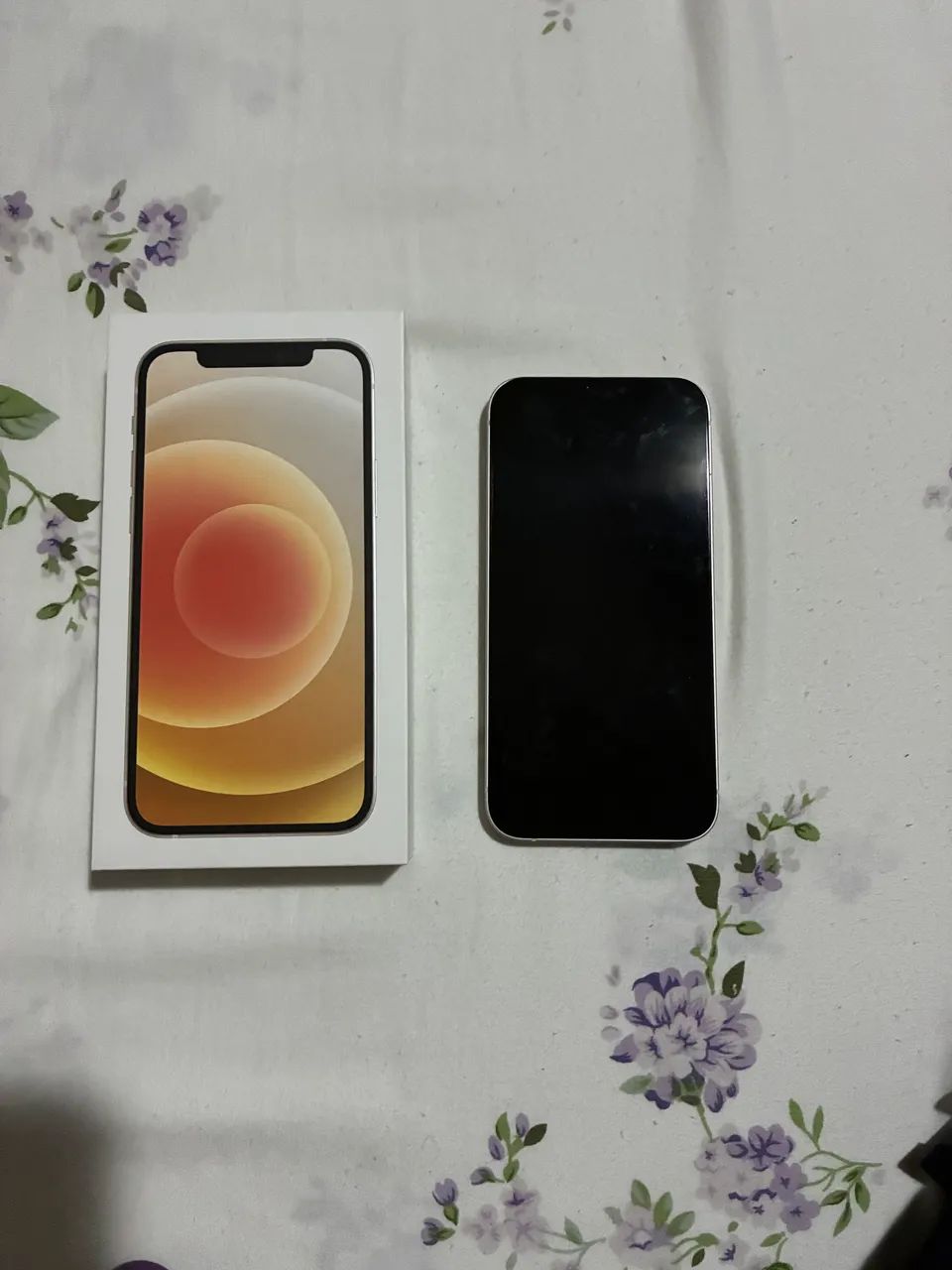 iPhone 12 128 GB Branco ? Excelente estado + caixa original! 