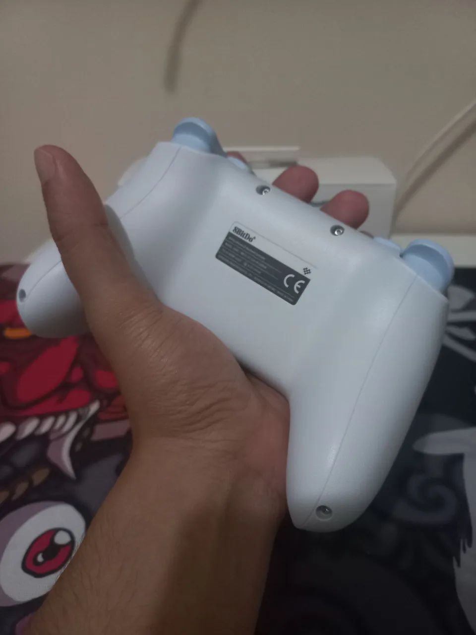 Controle 8BitDo bluetooth azul (novo) - Foto 4