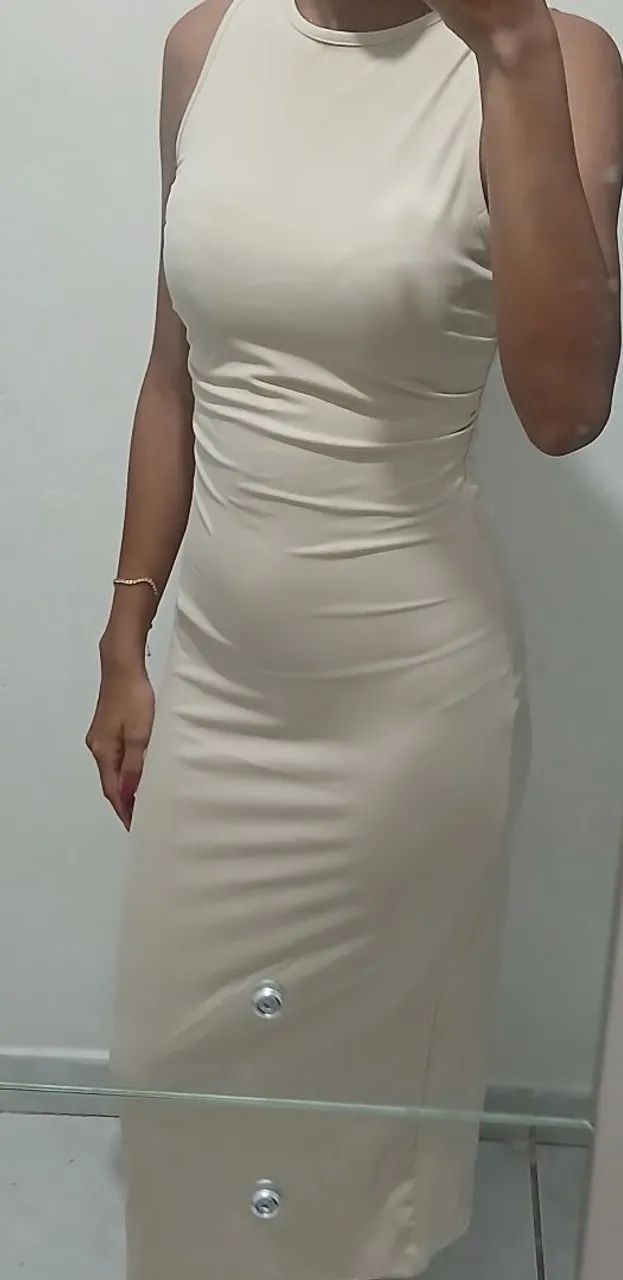 Vestido Longo Colado