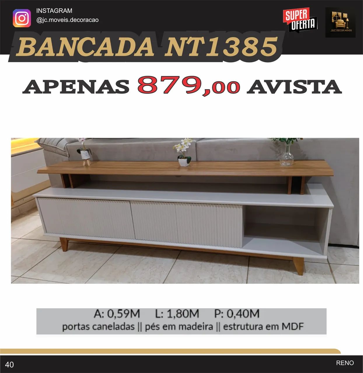 BANCADA NT1385