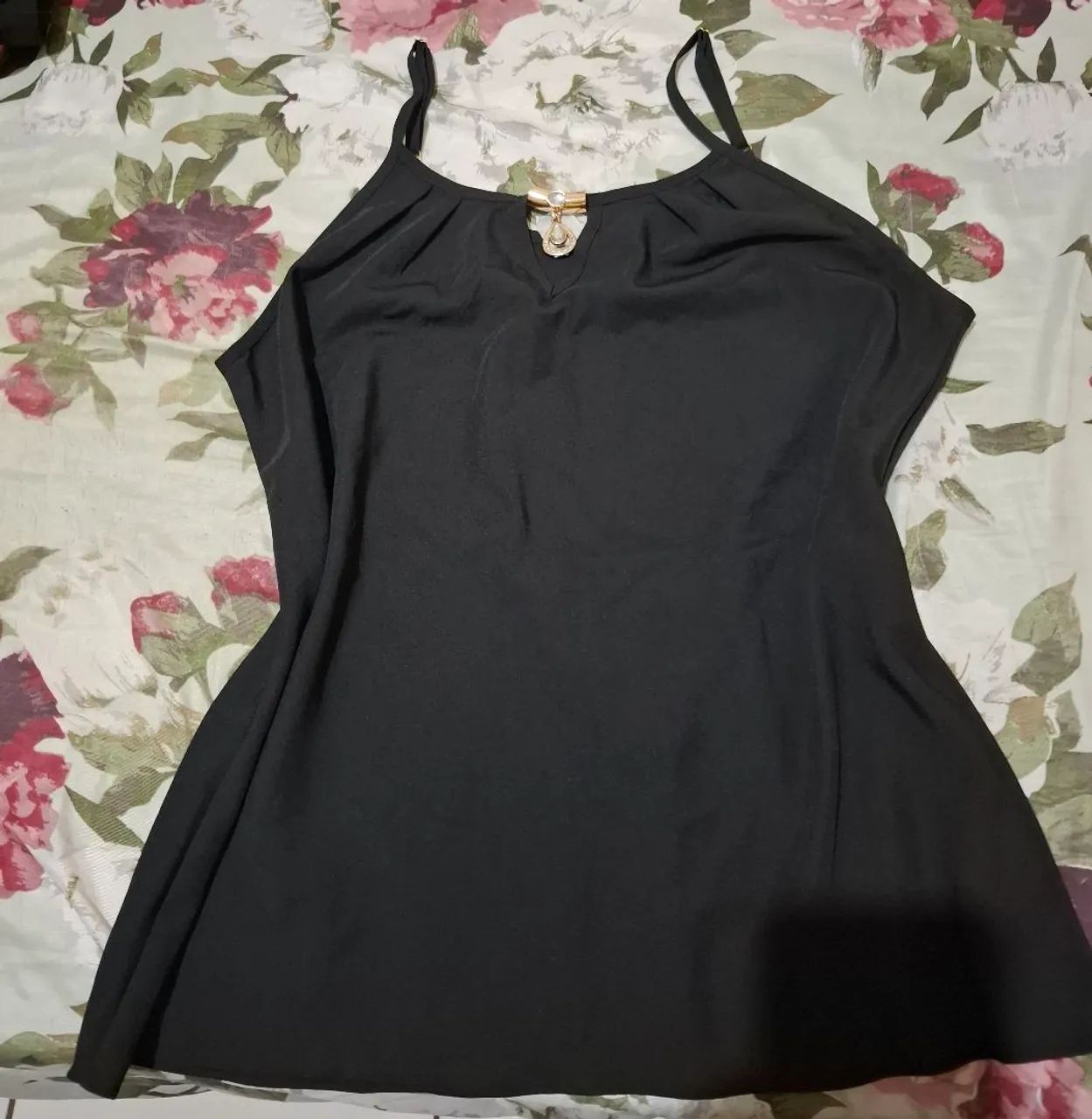 Blusinha Preta Tam:GG 