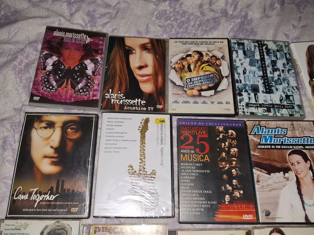 Lote Coleção CDs e DVDs Alanis Morissette - Foto 3