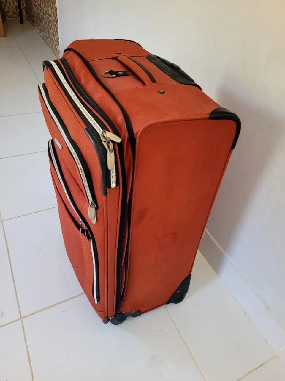 Mala de Viagem Grande Embark com Rodinhas (Tecido Resistente) - Foto 3
