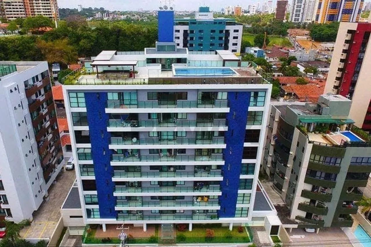 Apartamento 2 Quartos com 1 Suíte no Cabo Branco e Vista para o Mar