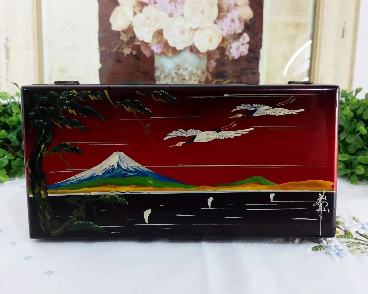 Porta Jóias antigo estilo japonês. - Foto 3