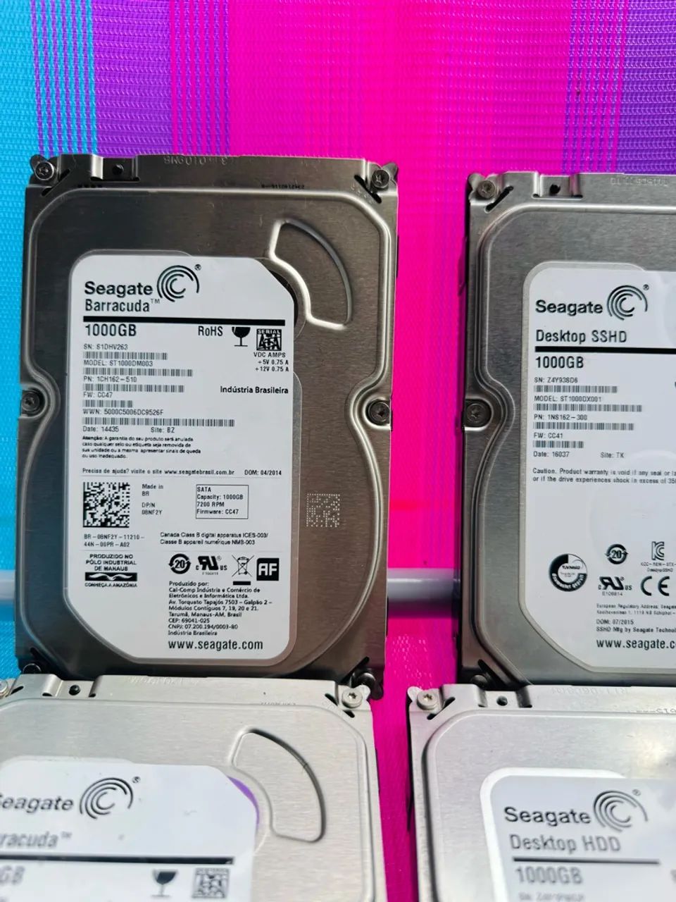 HD de 1 TB saudável 1000 gb funcionando perfeitamente 