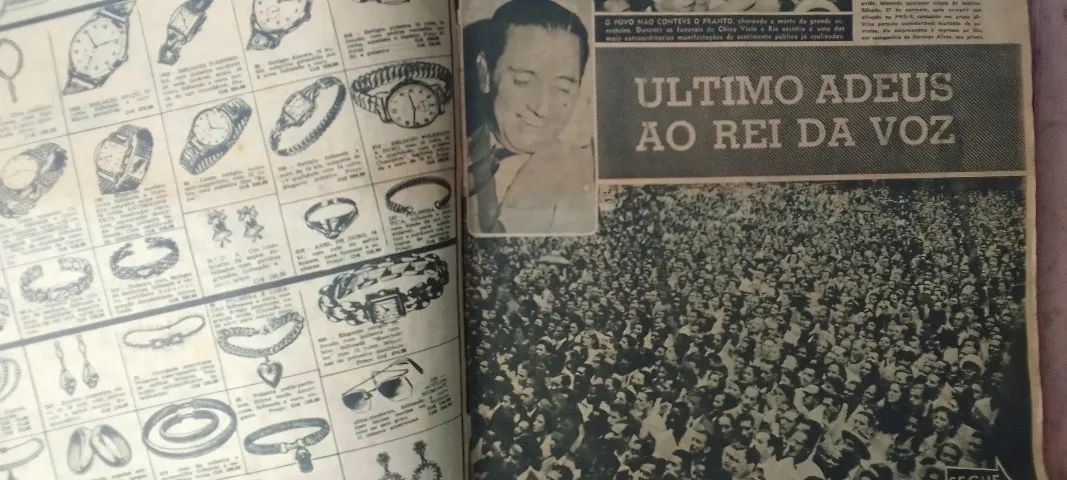 Revista adeus a Francisco Alves noite ilustrada 1952 - Foto 2