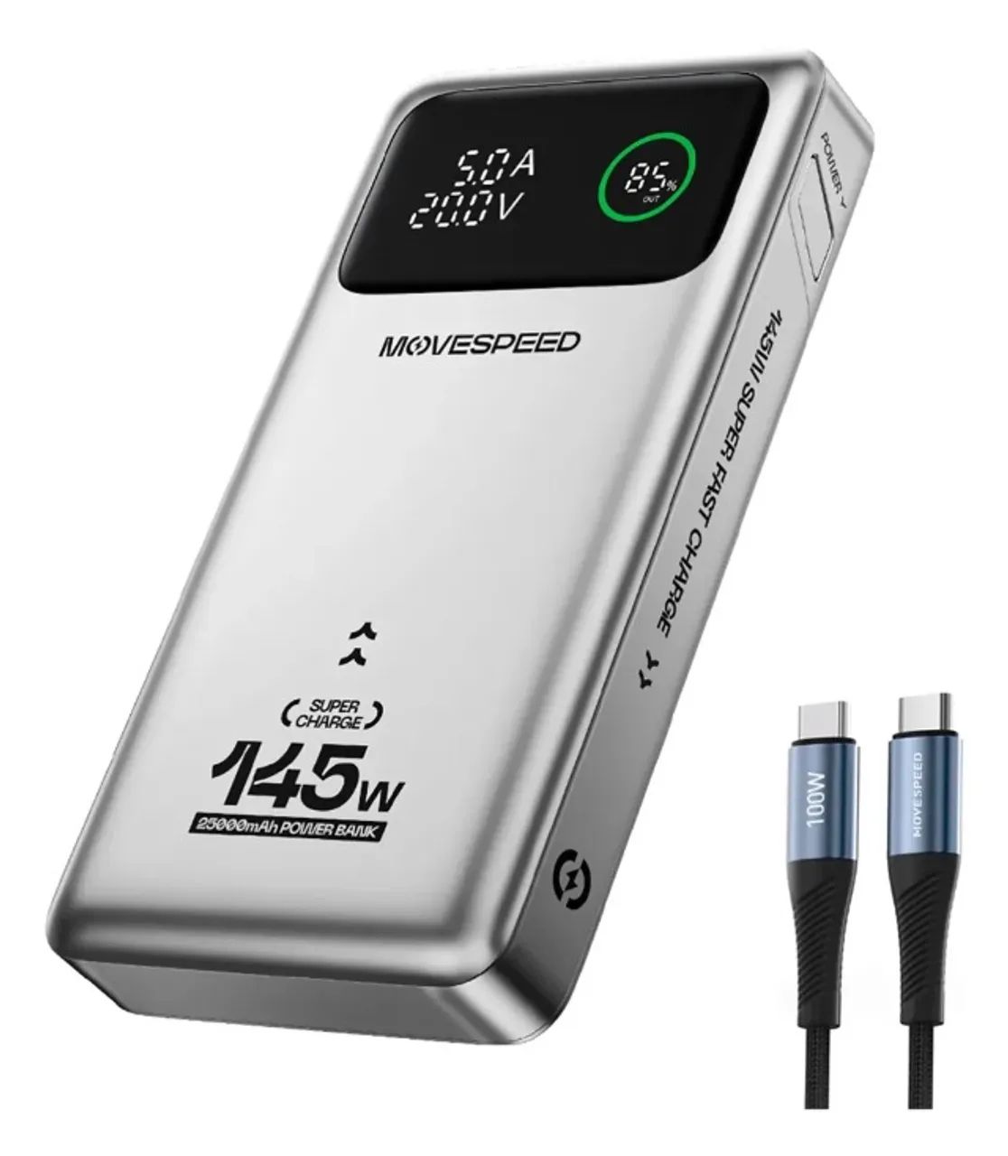 Powerbank Movespeed M25PRO - Novo zero - Foto 2