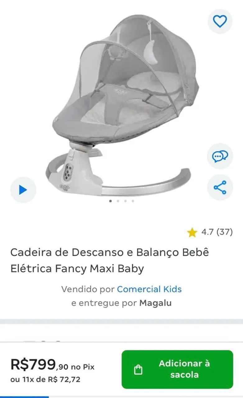 Cadeira Elétrica Bebê  - Foto 2