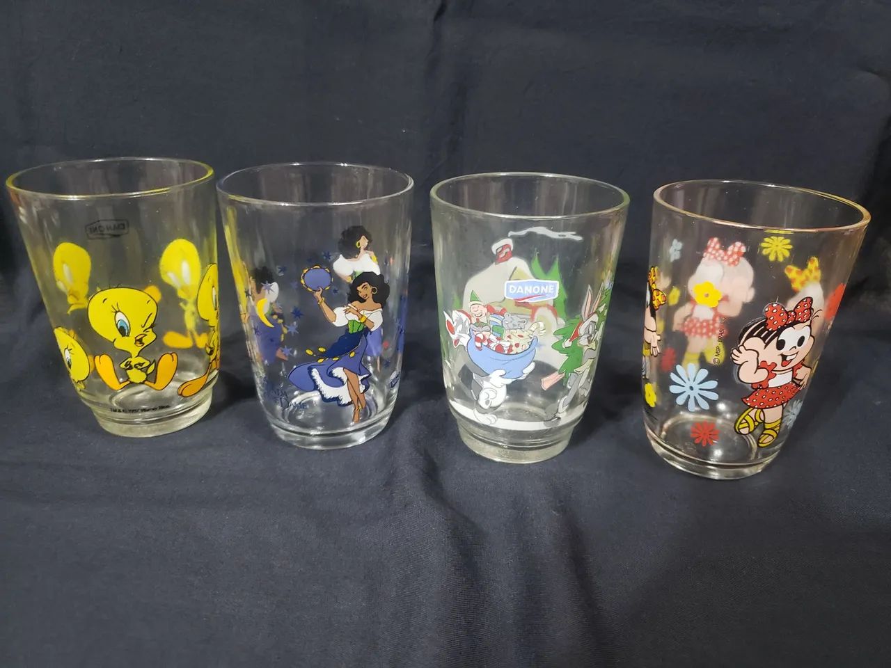 16 Copos de vidro anos 90 - Foto 3