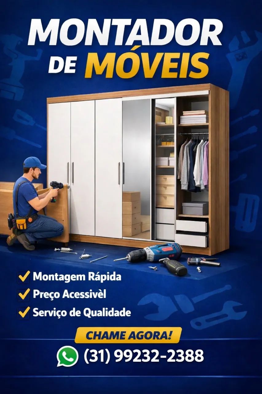 Montador de móveis em BH
